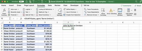 countif function in excel not exact match