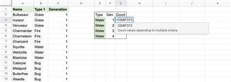 countif function in google sheets with multiple criteria