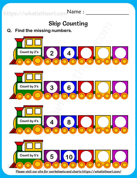 counting by 2's worksheet for 2nd grade