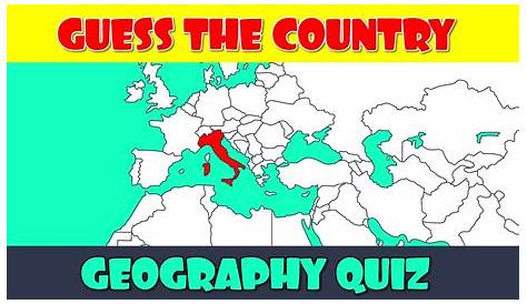Countries of the World Quiz 50 Country Questions & Answers