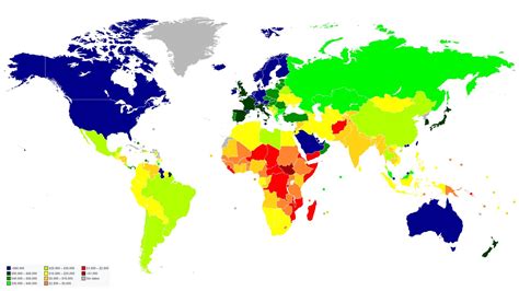 countries by gdp per capita 2024