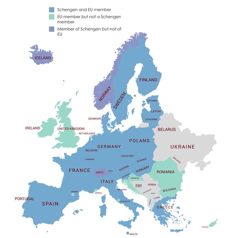 countries in the schengen