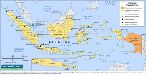 countries near indonesia by tourism