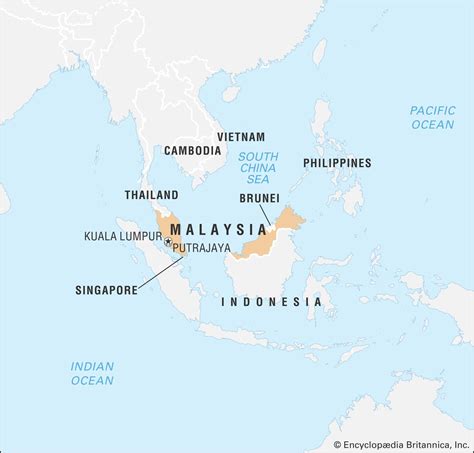 countries next to malaysia