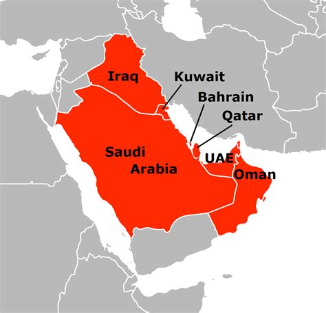 countries of the gulf