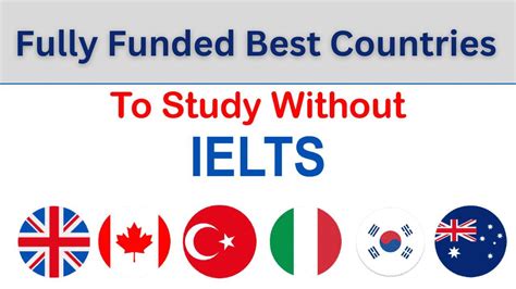 countries without ielts for study