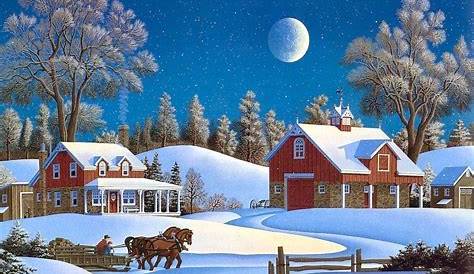 Country Christmas Wallpaper Desktop