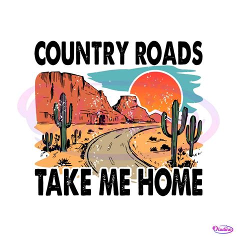 country roads take me home vintage truck designs Digital image png