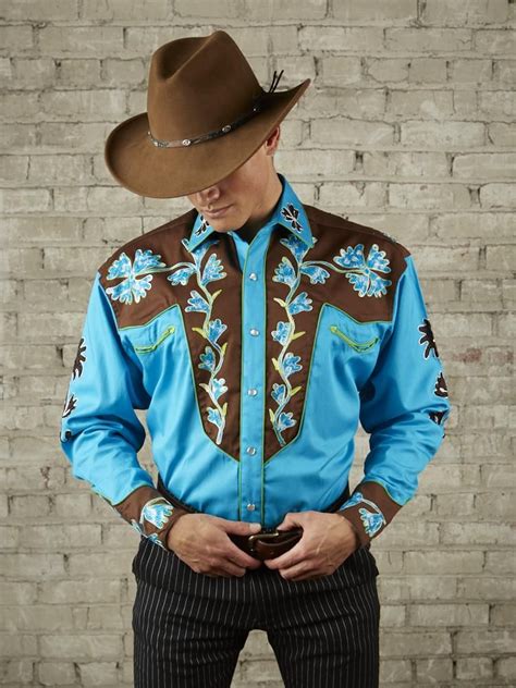 country and western mens shirts