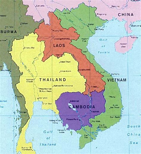 country between thailand and vietnam