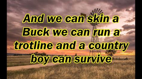 country can survive lyrics