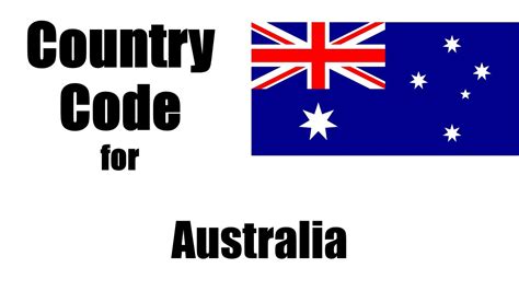 country code in australia