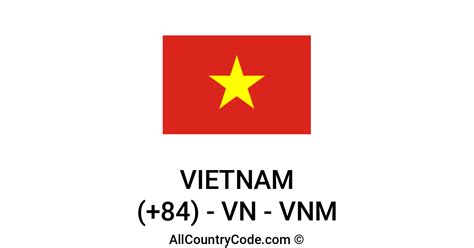 country code of vietnam