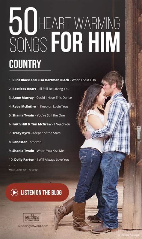 country love songs for him 2023