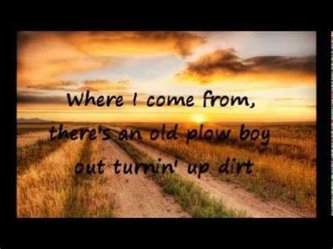 country song where i come from