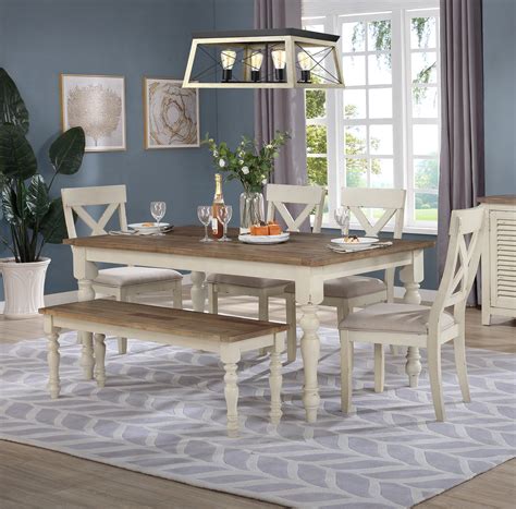 Country Style Dining Table Set