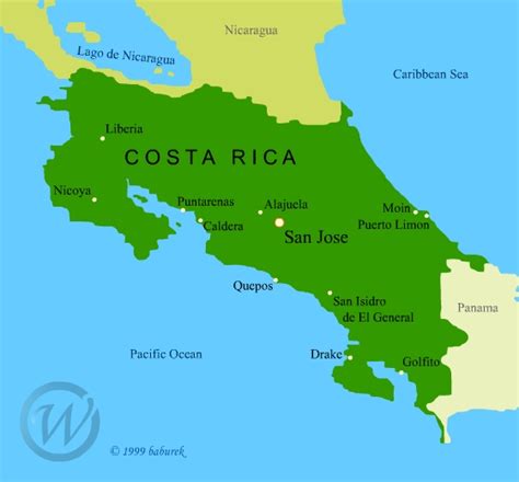 country that borders colombia and costa rica