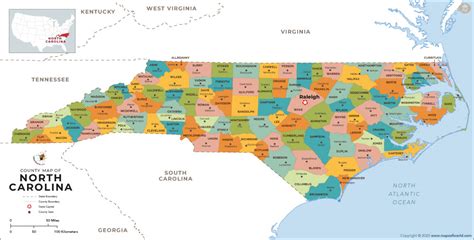 North Carolina County Map Fotolip