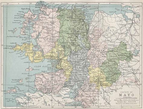 County Mayo Map Printable