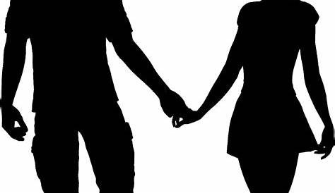 Couple clipart black and white, Couple black and white Transparent FREE