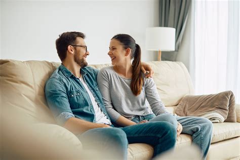 A couple communicating