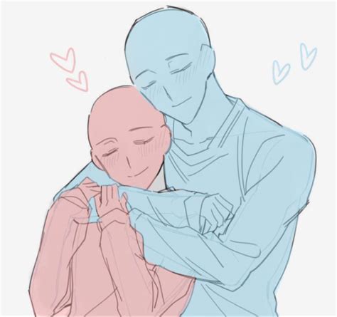 couple poses reference drawing