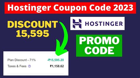 The Best Coupon Codes For Hostinger In 2023