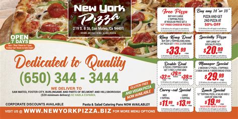 Discounts On New York Pizza: Get The Best Deal!