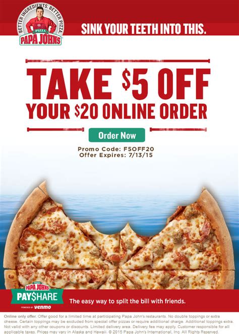 Get The Best Deals With Coupon Papa Johns