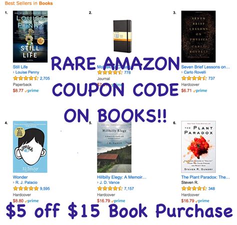 Coupon Code For Amazon Book Purchase