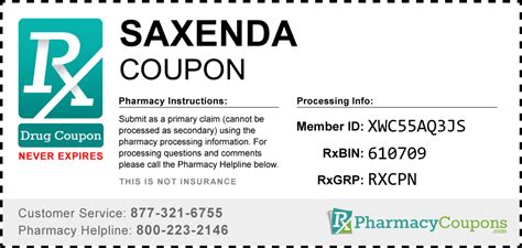 coupon code for saxenda