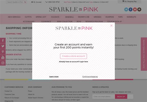 coupon code for sparkle in pink