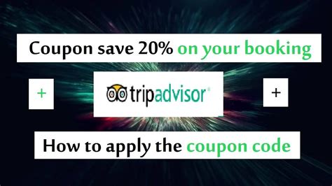 coupon code for tripadvisor