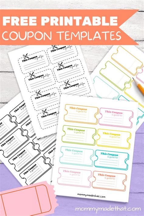Coupon Crazy 8 Printable