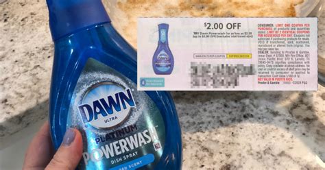 Coupon For Dawn Printable