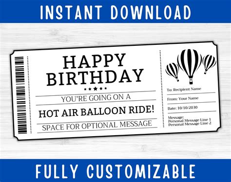 coupon for hot air balloon rides