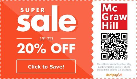coupon for mcgraw hill connect