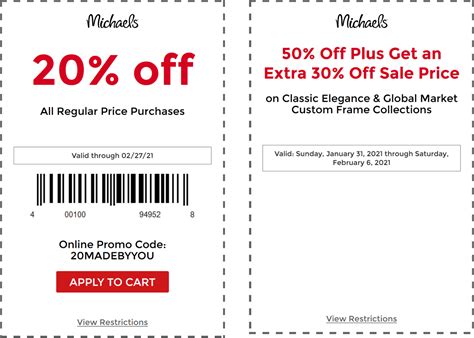 Coupon For Michaels Printable