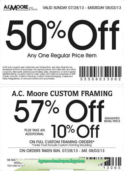 Coupons Ac Moore Printable