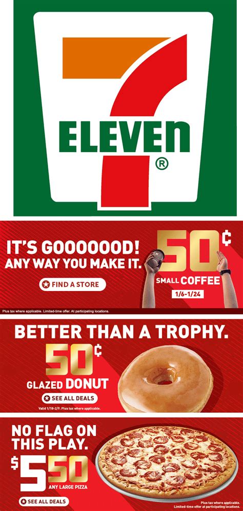 coupons for 7 eleven