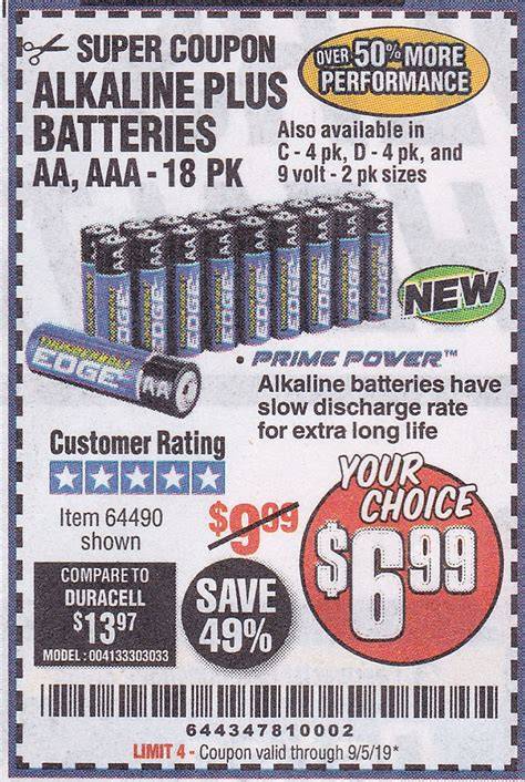 Coupons For Batteries Printable