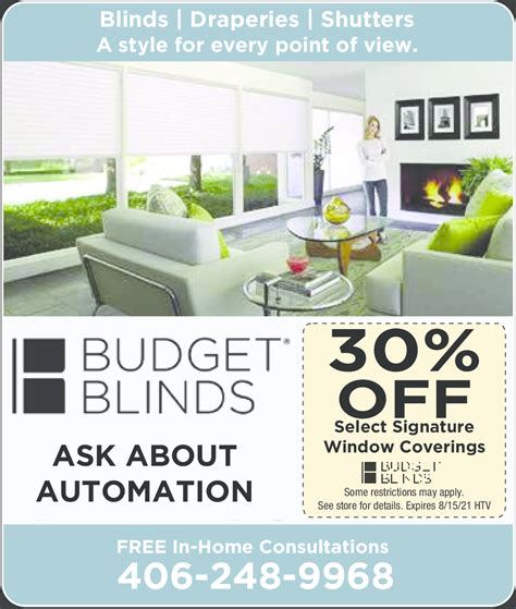 coupons for budget blinds