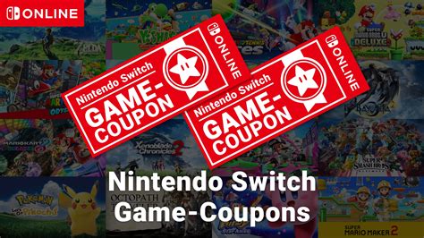 coupons for nintendo switch games