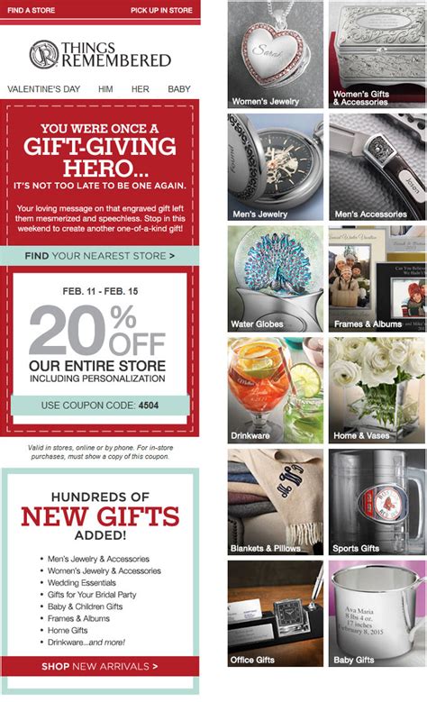 Coupons For Things Remembered Printable