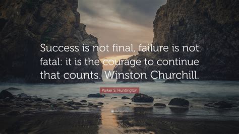 courage to continue