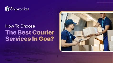 courier service in goa