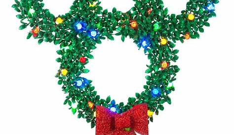 Couronne Porte Noel Disney Wreath! Navidad, Proyectos, Adornos