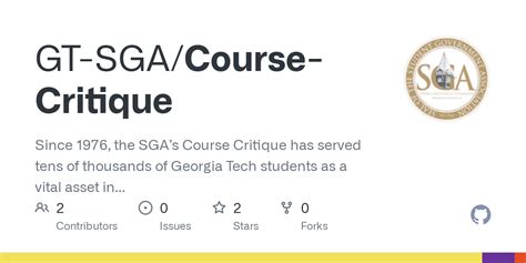 course critique gt