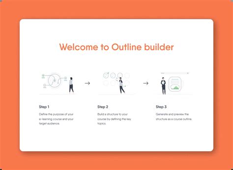 Course Outline Builder Canvas