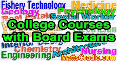 courses in the philippines with board exam